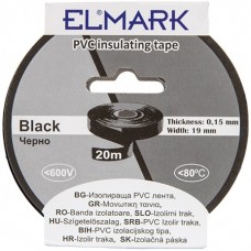 Ταινία PVC Μονωτική 19mmx0.15mm 20m Μαύρη 51021